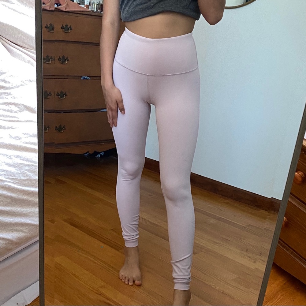 Light pink leggings